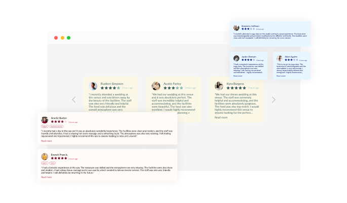 Airbnb Reviews - WordPress Airbnb reviews Multiple Layouts