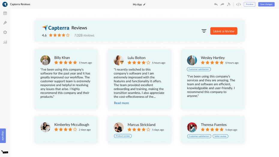 Capterra Reviews for Weebly