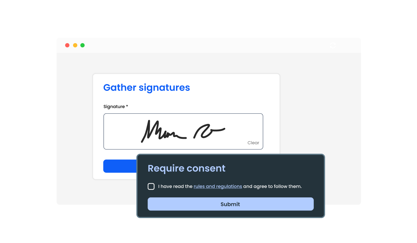Consent Form - Unbounce Consent Form Specific Fields 
