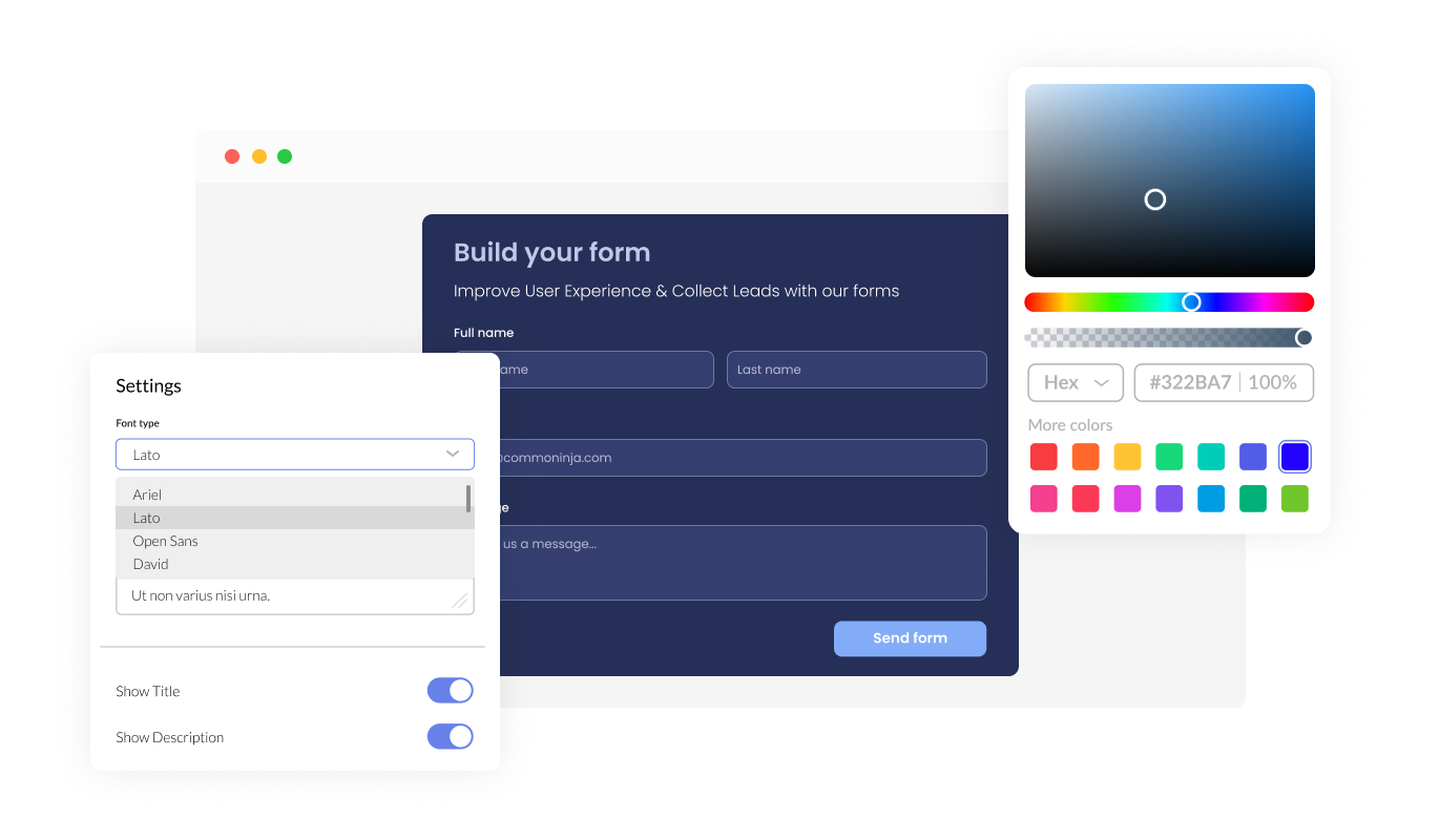 Consent Form - Extensively Customizable Unbounce Consent Form