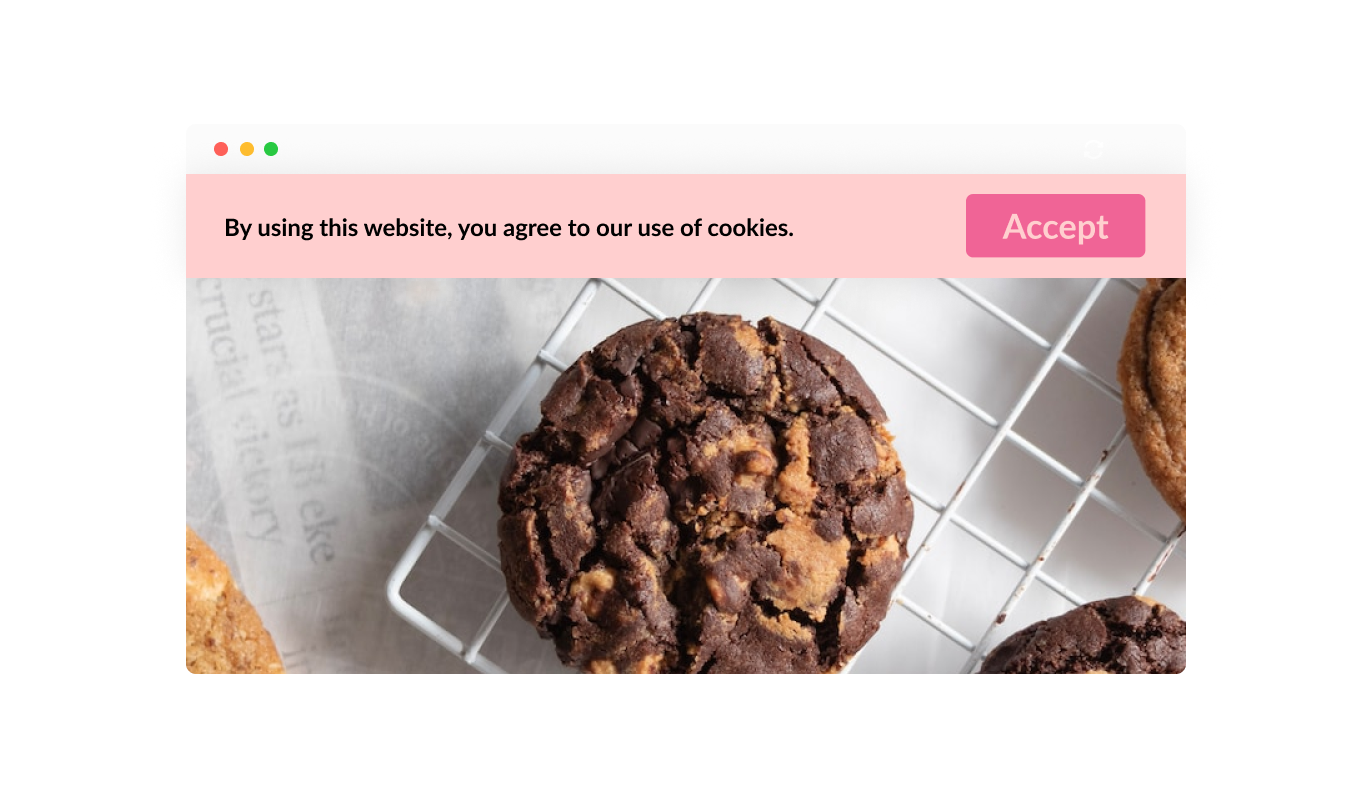 Cookies Consent Bar - Simple and straight forward cookies consent bar for Carrd