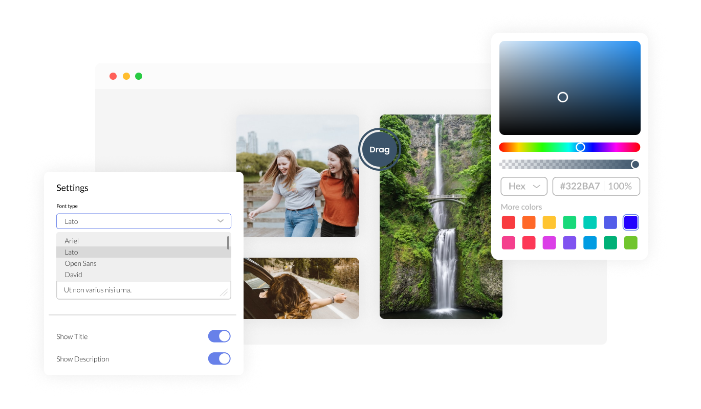 Image Grid Slider - Fully Customizable WooCommerce store