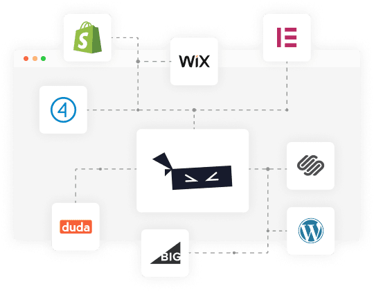 floating platform icons