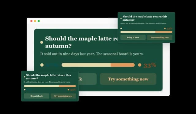 Community Sentiment - Multiple Layouts