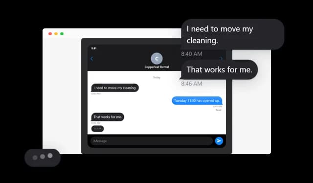 iMessage Conversation - The Typing Bubble