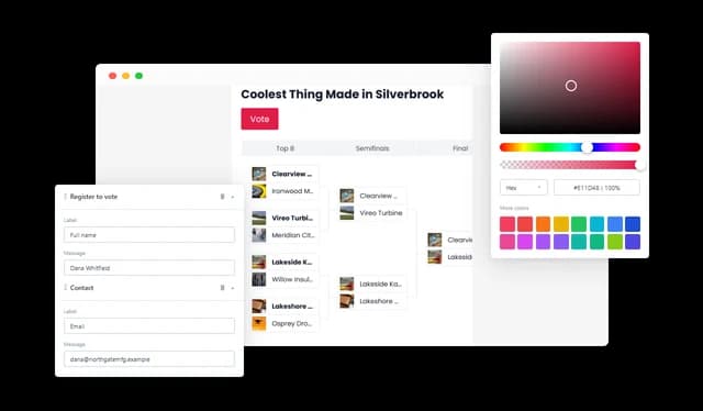 Coolest Thing Made In Contest Builder - Rich Product Profiles