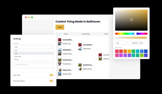 Coolest Thing Made In Contest Builder - Custom Branding and Contest Design