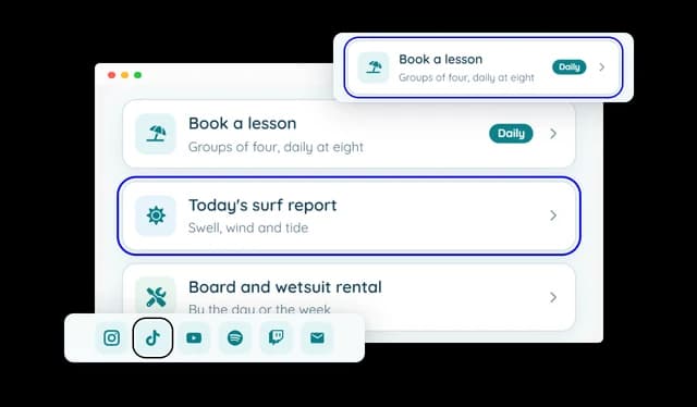 Link In Bio - Accessible and Polished User Experience