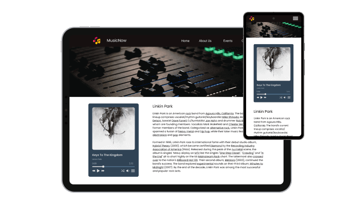 Audio Player - Totally Responsive for your Tumblr website