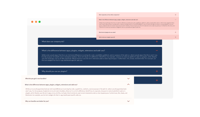 FAQ - Sorting the ZegaShop FAQ by categories