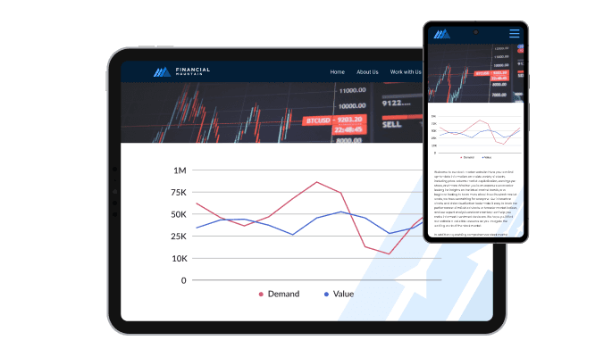 Charts & Graphs - It's all about responsive Charts design for your Website X5 website