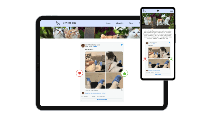 Social Votes - Perfectly Responsive extension