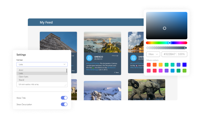 Vimeo Feed - It is fully customizable