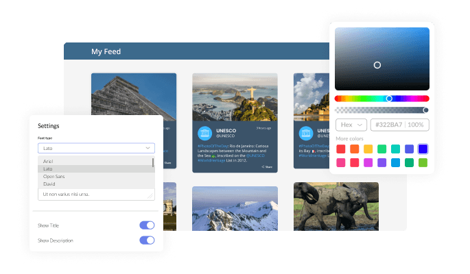 Telegram Chanel Feed - Totally Customizable