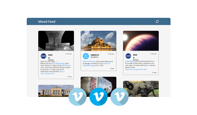 Vimeo Feed - A variety of Vimeo feed types 