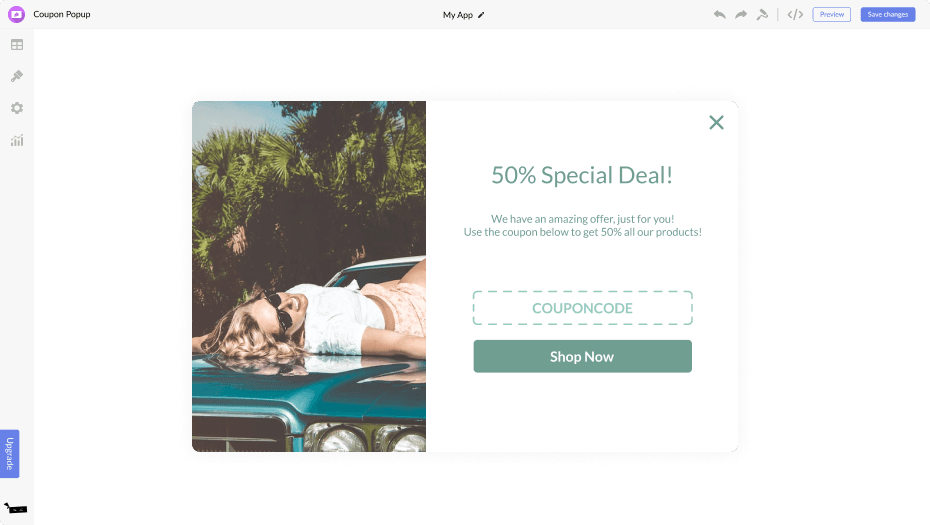 Coupon Popup for WooCommerce
