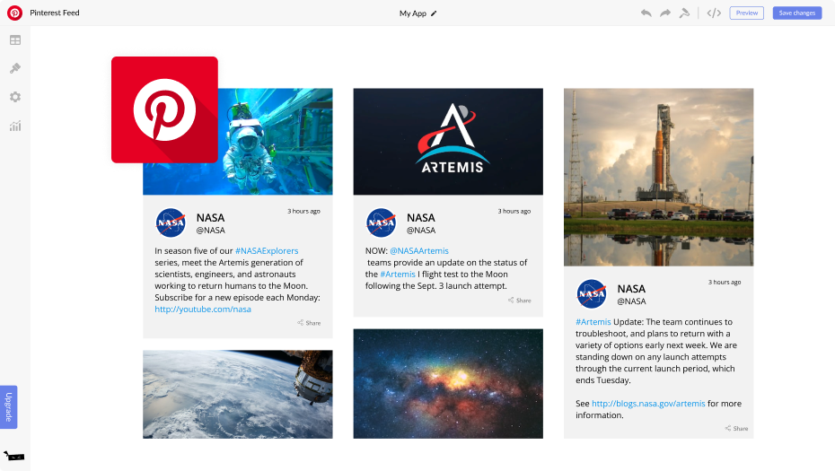 Pinterest Feed for Microsoft Power Pages
