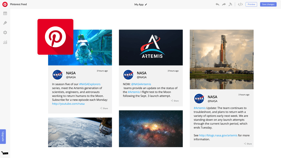 Pinterest Feed for Microsoft Power Pages