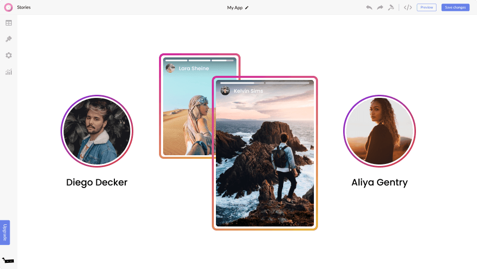 Stories for  Onepage