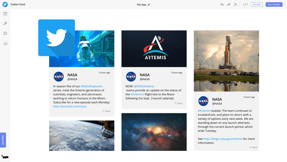 Twitter Feed for Durable