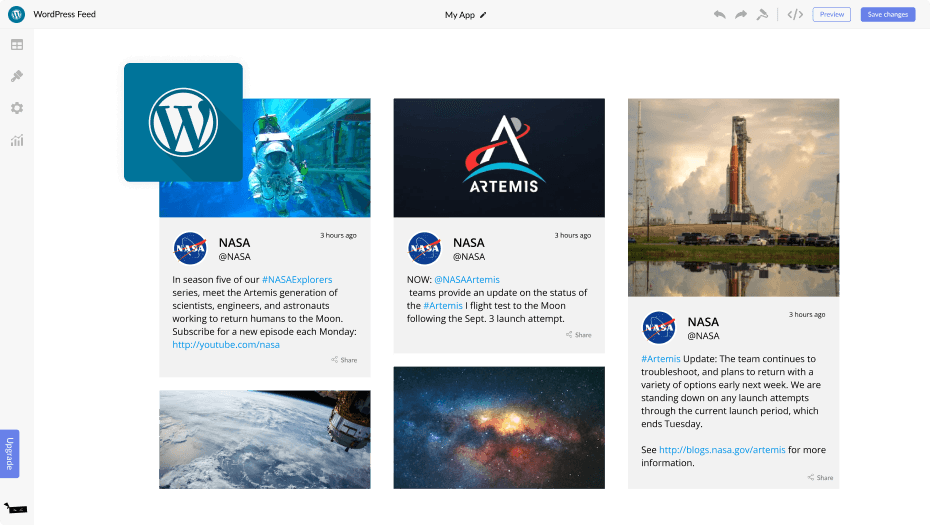WordPress Feed for Wix