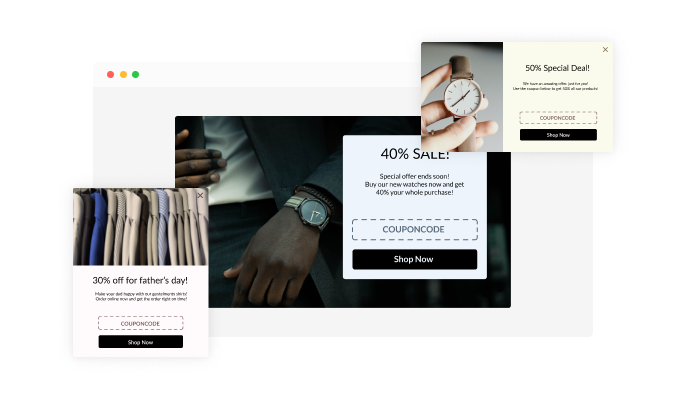 Coupon Popup - Commerce Vision Coupon popup Multiple Layouts Options