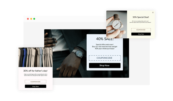 Coupon Popup - WooCommerce Coupon popup Variety of layouts