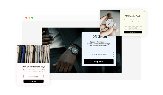 Coupon Popup - Stunning layouts for HighLevel Coupon popup 