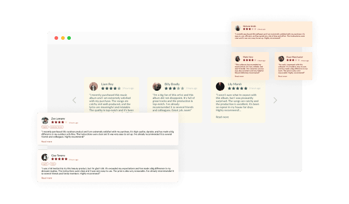 Amazon Reviews - Weebly Amazon reviews app Multiple Layouts