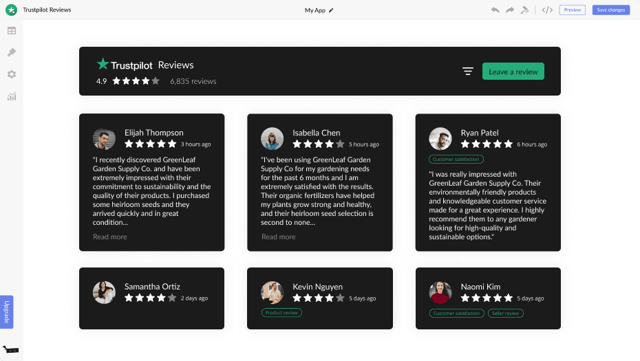 Trustpilot Reviews for ASP