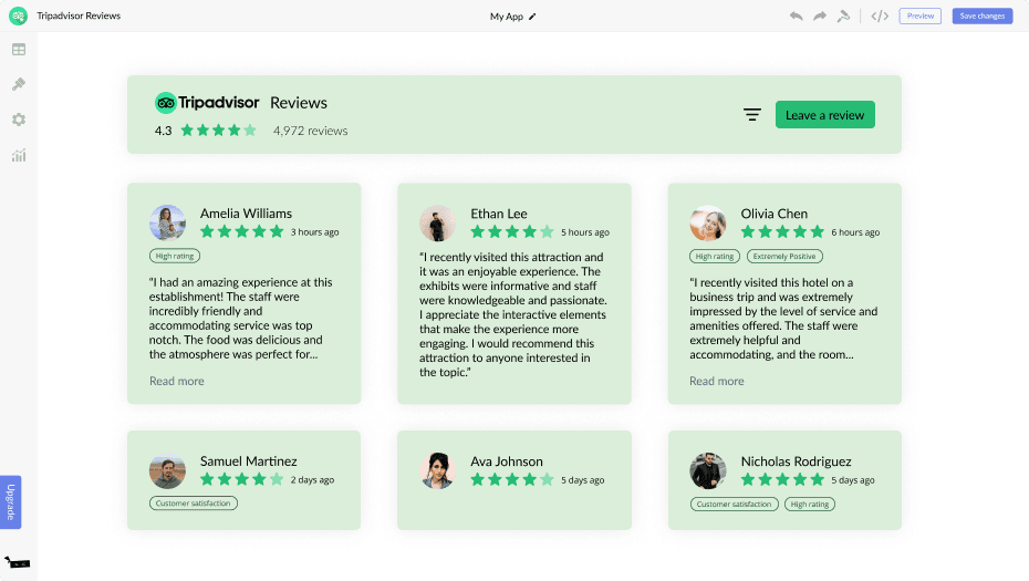 Tripadvisor Reviews for Teachable