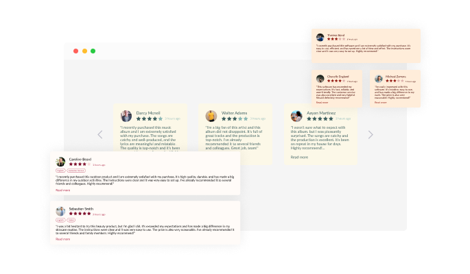 AliExpress Reviews - GreatPages Aliexpress reviews widget Multiple Layouts
