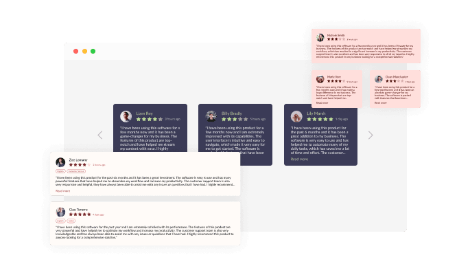 Capterra Reviews - Joomla Capterra reviews extension Multiple Layouts
