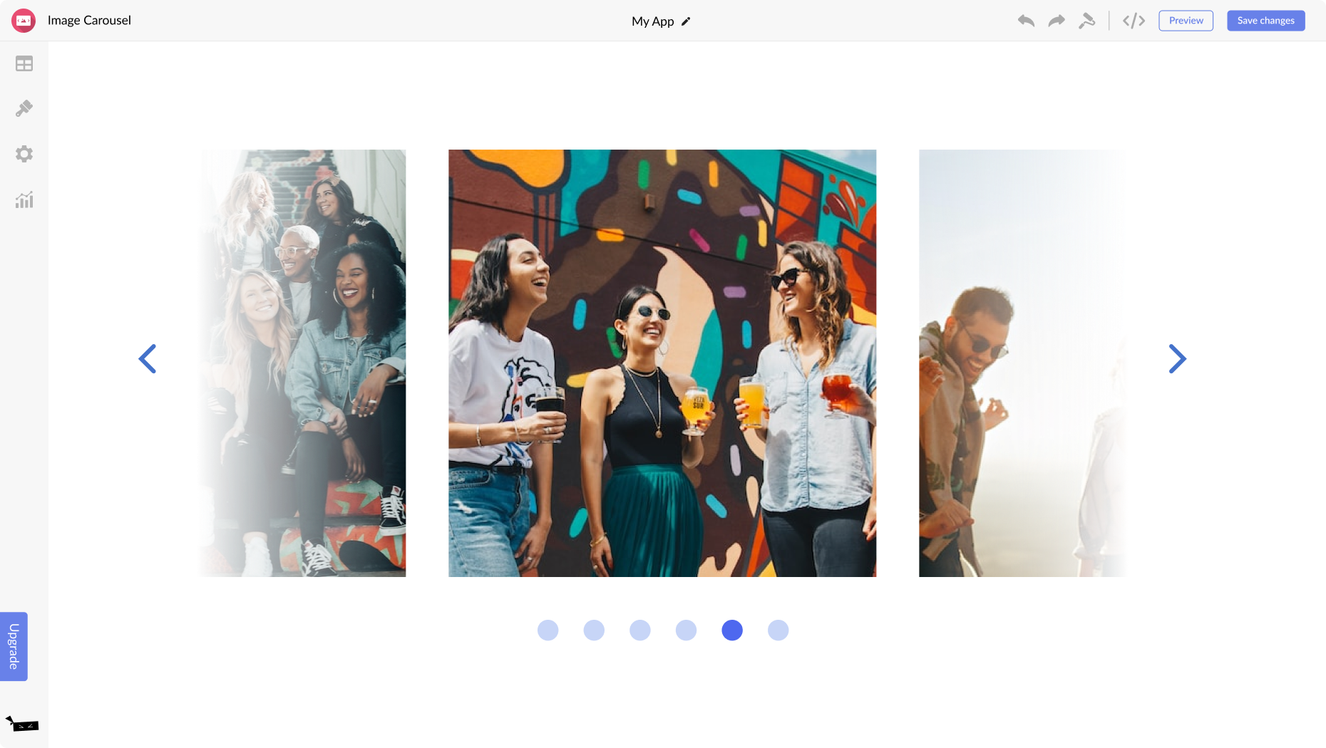 Image Carousel for  Onepage