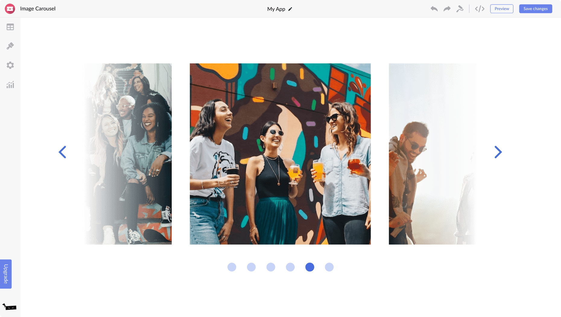 Image Carousel for  Onepage