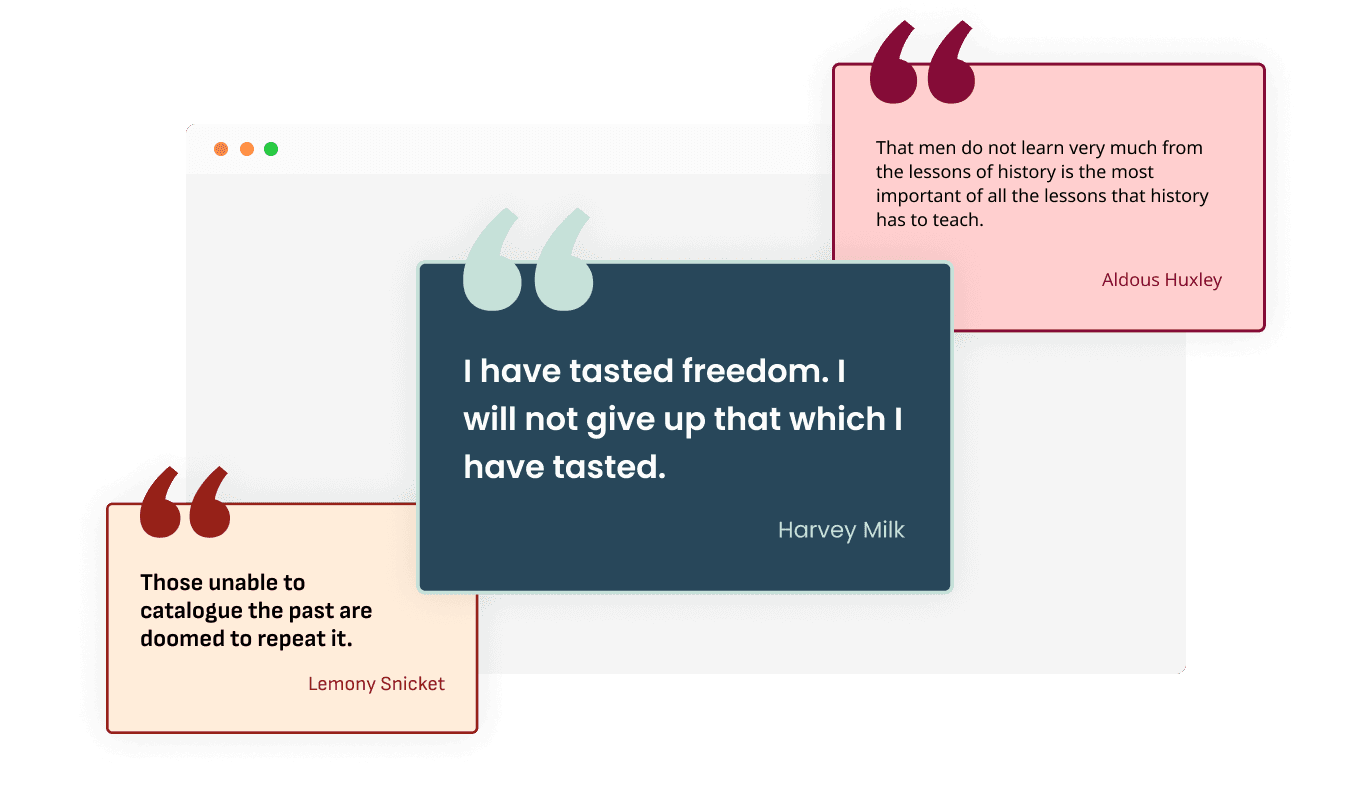 Quotes Carousel - For the Quotes Carousel, choose from a Variety of Skins app