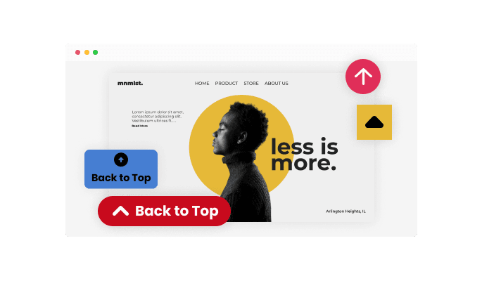Back to Top Button - Multiple Skins for the Back to Top button