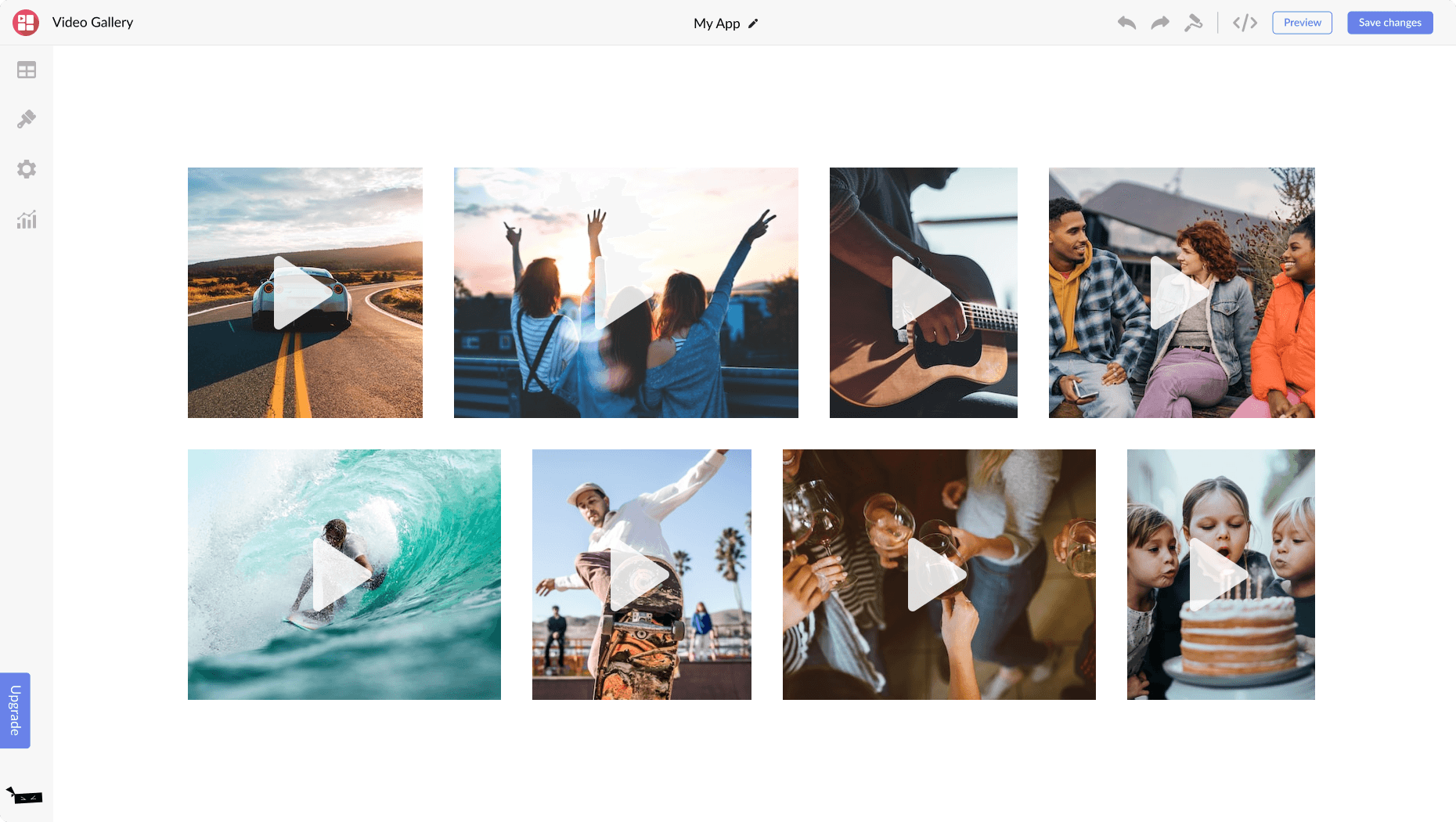 Video Gallery for Jimdo