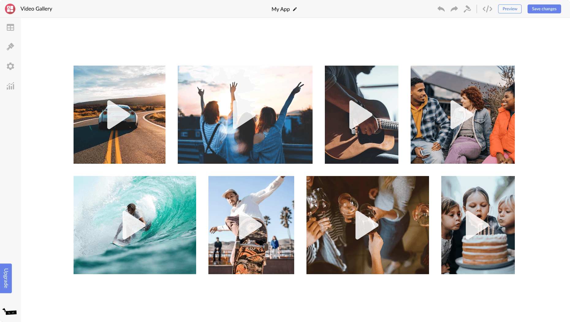 Video Gallery for FlexiFunnels