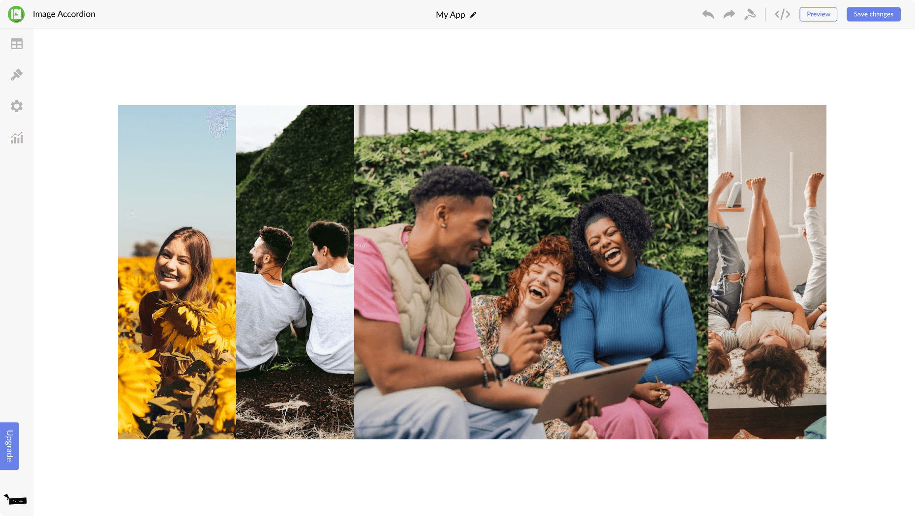 Image Accordion for Squarespace