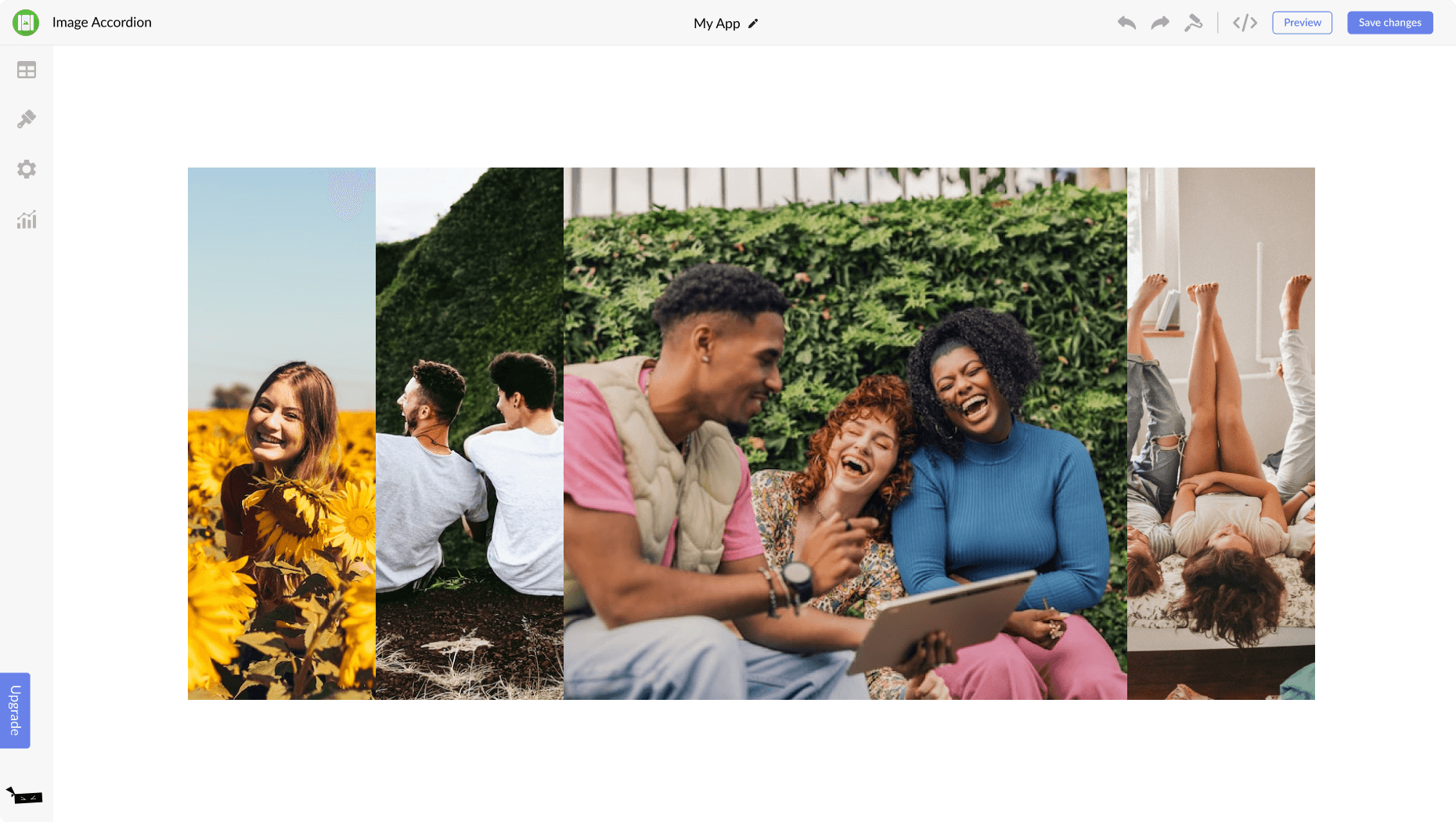 Image Accordion for SiteJet