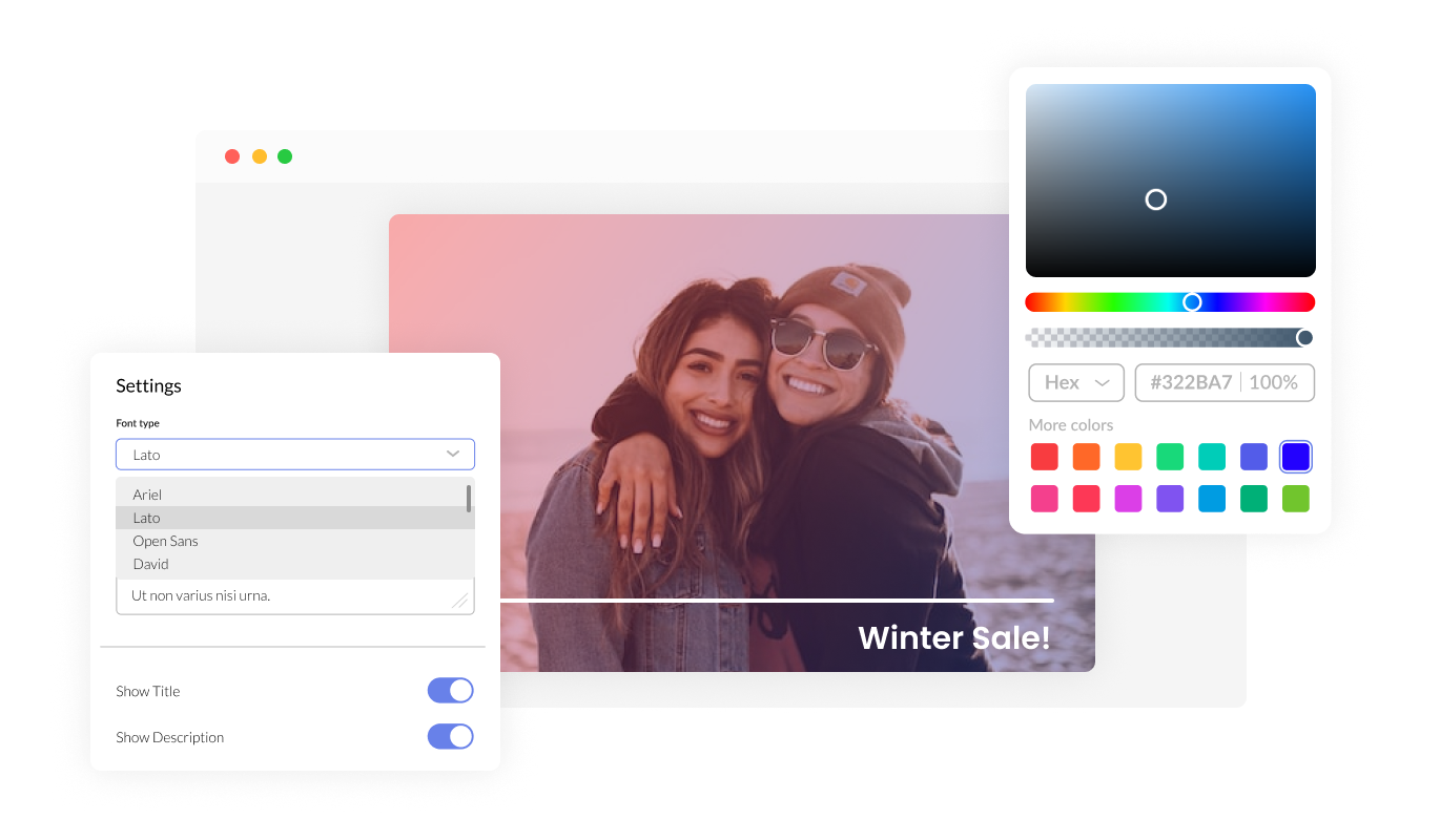 Image Hover Effects - Fully Customizable HighLevel widget