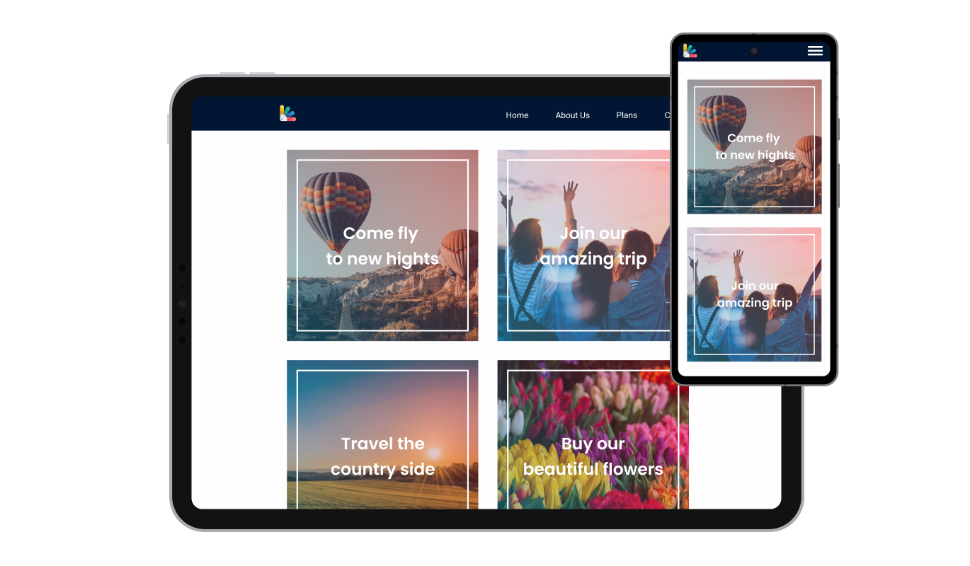 Image Hover Effects - Perfectly Responsive Publii website