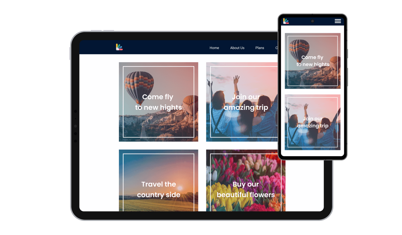 Image Hover Effects - Perfectly Responsive Publii website