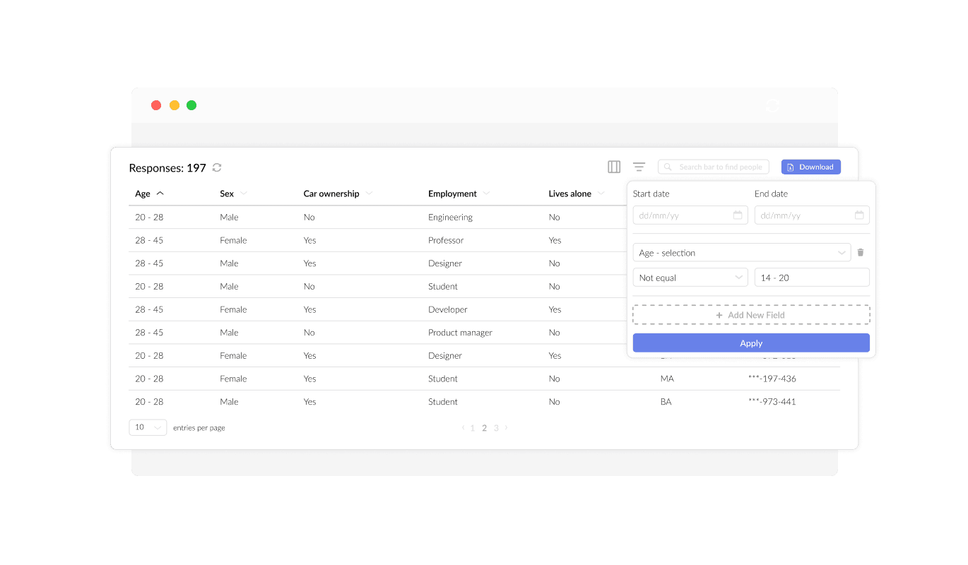 Form Builder - Streamlined Entry Organization