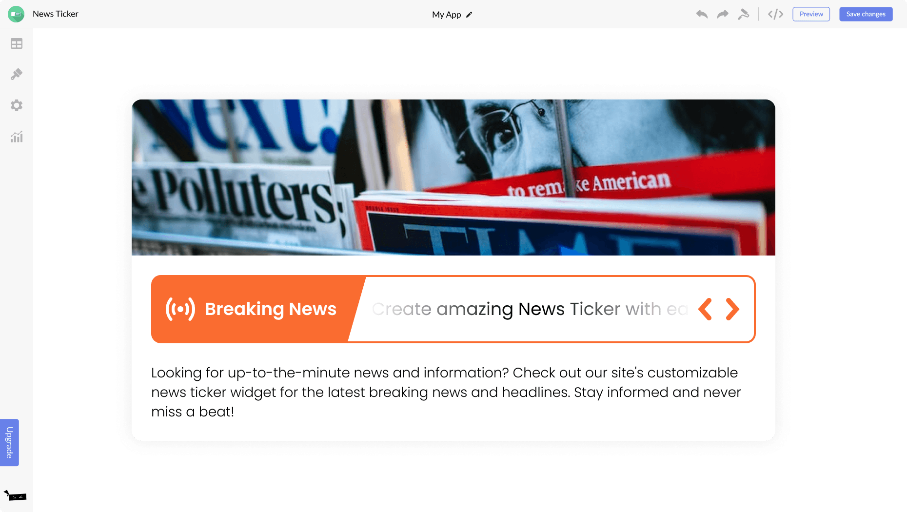 News Ticker for Webflow
