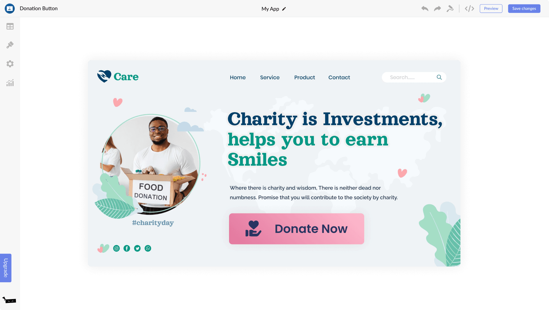 Donation Button