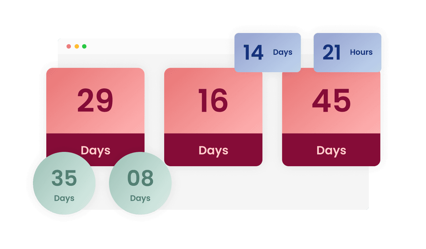 Countdown - Various Countdown Layouts for Your Webflow website