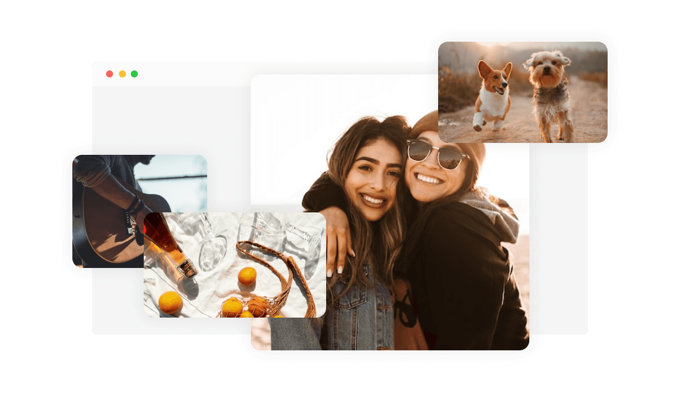 Image Stack Gallery - Various Stacked Layouts