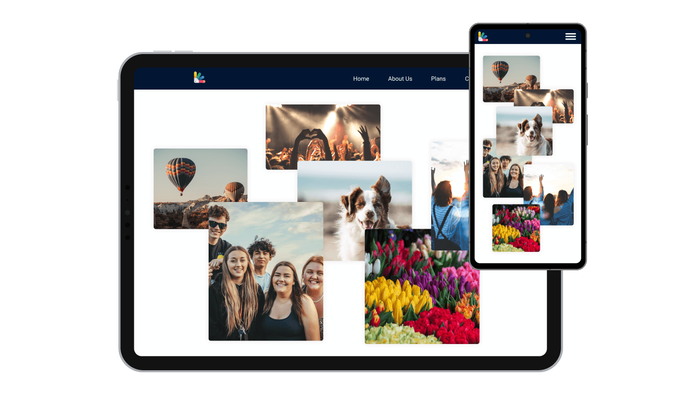 Image Stack Gallery - Perfectly Responsive Image Stack gallery